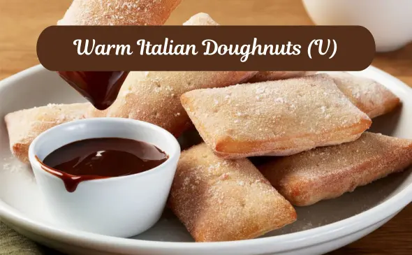 Warm Italian Doughnuts (V)